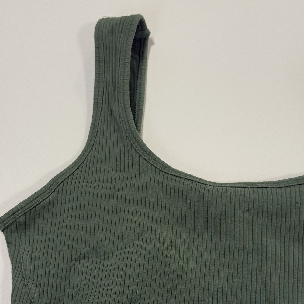 Victoria's Secret PINK Women's Size Large The Cinched Piqué Corset Top Green 51 - Picture 3 of 10